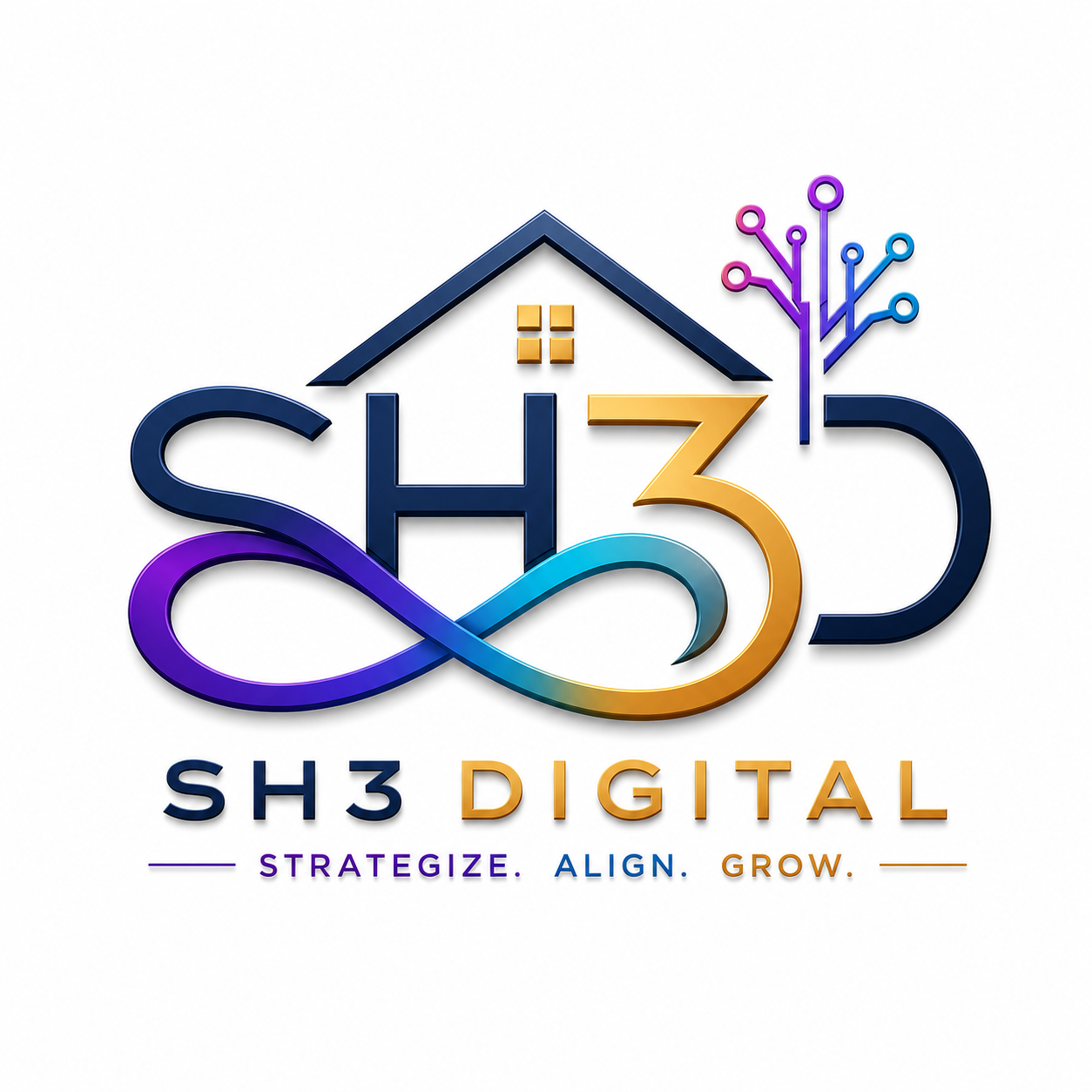 SH3 Digital logo